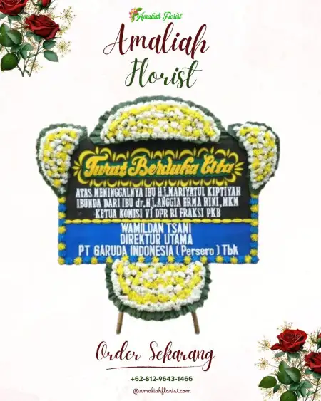 Papan Bunga Duka Gondrong