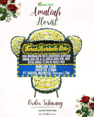 Papan Bunga Duka di Gondrong